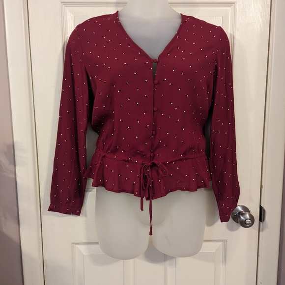 DISCOUNTED FINAL PRICE Rails Beaux Dot-Print Beaux Dot-Print NWT - Picture 4 of 11